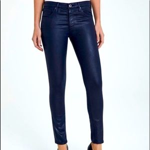 The AG Legging Ankle in Dark Navy